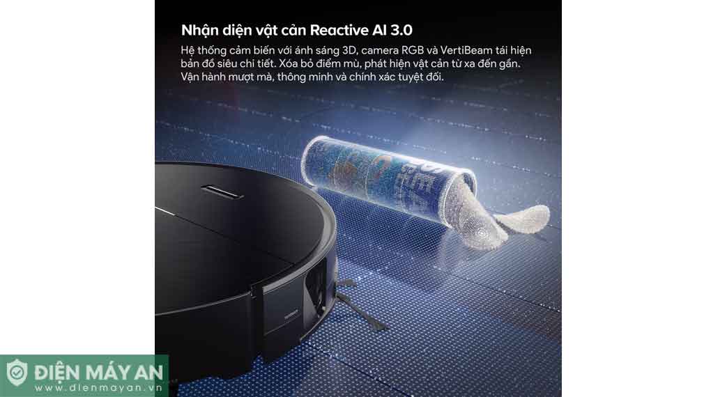 Robot hút bụi lau nhà Roborock Saros 20 Sonic 